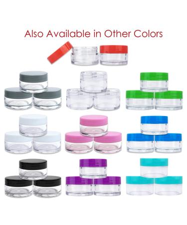 Beauticom 24PC 20G/20ML Clear Jars for Eyeshadow Makeup & Samples - BPA Free Screw Cap - Buy Online on GoSupps.com