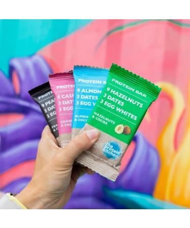 Buy Natural Protein Bars - Sugar-Free Additive-Free Snack (12x55g Mix Box) - Delicious Dates Egg Whites & Cocoa - Buy Online on GoSupps.com