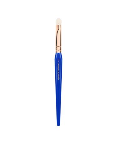 Bdellium Tools Professional Makeup Brush - Golden Triangle 773 Shading Blender - With All Vegan and Soft Synthetic Fibers For shading & Blending (Blue 1pc)