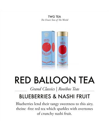 TWG Tea Red Balloon Rooibos Coconut & Blueberries Haute Couture Tin 100g Gift Set - Buy Online on GoSupps.com