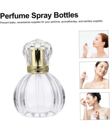 Ipetboom Perfume Bottle Travel Spray Bottle Small Empty Fine Mist Atomizers Refillable Empty Travel Atomiser Makeup Face Spray Bottle Empty Spray Travel Glass Diamond Empty Bottle - Buy Online on GoSupps.com