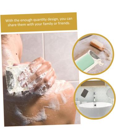 Baluue 16 Pcs Black Linen Soap Bag Foaming Soap Shower Foaming Bag Soap Pouch Cotton Soap Bags Flax - Buy Online on GoSupps.com