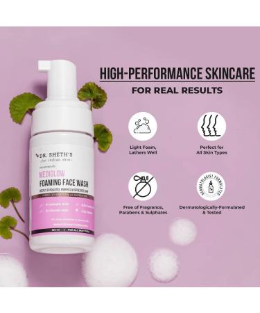 Mediglow AHA-BHA Foaming Face Wash | Exfoliates Cleanses & Unclogs Pores | 1% Salicylic Acid & 0.5% Lactic Acid | All Skin Types | 100 mL - Buy Online on GoSupps.com