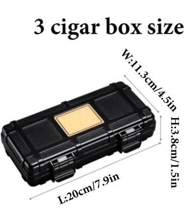 Cigar Boxs Humidors Ique Humidors Ceinterior Cigar Case Sophisticated Cigar Box Plastic Cigar Humidor Sealed Cigar Humidor Box/Red/2Pcs Red 3Pcs - Buy Online on GoSupps.com