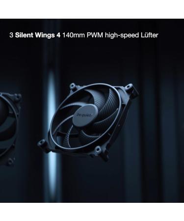 Buy Be quiet! Dark Base 701 Black PC Housing | 3x Silent Wings 4 Fans | ARGB Lighting & Controller | PWM Hub | Inverted Layout Compatible - Buy Online on GoSupps.com