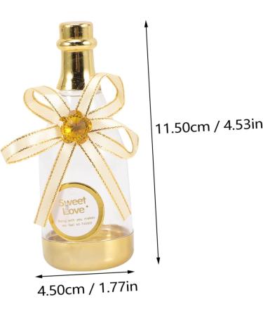 HOMSFOU 24 Pcs Clear Plastic Container Plastic Containers Candy Container Mini Containers Wedding Favour Clear Boxes Gift Boxes Small Candy Boxes Bride Bottle Red White Blue - Buy Online on GoSupps.com