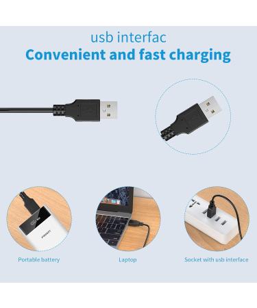 Odinxixi Replacement GLAKER Clippers Charger USB Charging Cable Compatible with GLAKER Hair Clippers Charger Cord - Buy Online on GoSupps.com
