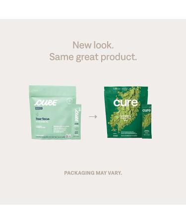 Cure Matcha Energizing Green Tea Mix with Electrolytes and Caffeine - Vegan Paleo Friendly Energy Drink | Ceremonial Grade Matcha | Made with Coconut Water | No Added Sugar | 14 Packets - Buy Online on GoSupps.com