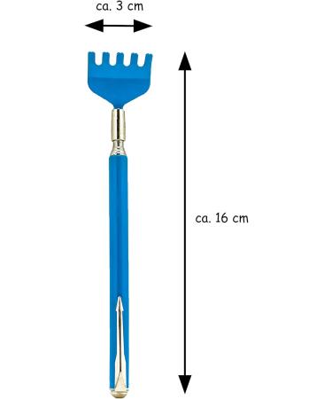 Extendable Back Scratcher - 51cm Telescopic Tool in Blue & 3 More Colors | Shop Internationally - Buy Online on GoSupps.com