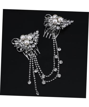 Ipetboom Wedding Bridal Hair Comb Wedding Hair Clip Heart Hair Clip Hair Accessories for Kids Bride Hair Clip Kids Hair Accessories Hair Pin Decorations Mosaic Child Heart-shaped - Buy Online on GoSupps.com