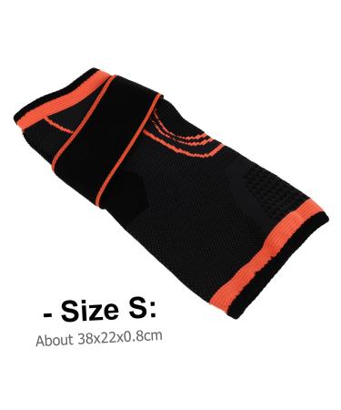 Milisten Elbow Protector Compression Sleeve - Elbow Guard Pads for Arm Support (Orange) | International Shipping Available - Buy Online on GoSupps.com