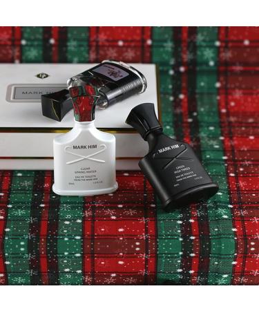 Cologne for Men 3-Piece Fragrance Minis Pack Set Men's Perfume Warmth Bergamot Aroma Woody Sandalwood Scent Individually Travels-Size 30ml Eau De Toilette - Buy Online on GoSupps.com