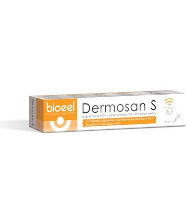 Sulfur Ointment 10% BioEEL 70g - Organic Skin Care Solution - Buy Online on GoSupps.com