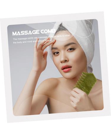 Frcolor 7 STK Xiuyan-Jade Gua Sha Massage Tools Set for Facial Skin Care - Natural Jade Facial Massage Tool for Relaxation & Beauty - Buy Online on GoSupps.com