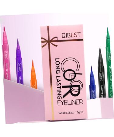 FOMIYES 24 Pcs Waterproof Liquid Eyeliner Eyeline Liquid Pencil Liquid Eyeliner Pencil Set Painted Makeup 1 count (Pack of 1) As Shownx2pcs - Buy Online on GoSupps.com