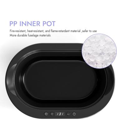 Machine cire de paraffine pour les mains et les pieds machine paraffine avec recharges de cire de paraffine mat riau s r 3 L kit de machine de bain de paraffine hydratant et hydratant Fonc  - Buy Online on GoSupps.com