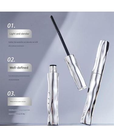 XKrmp Iron Wand Mascara with Telescopic Waterproof Formula 3D Curling Eyelash Iron Technology SmudgeProof FlakeFree LongLasting Wear for Natural Volume 1Pc - Buy Online on GoSupps.com