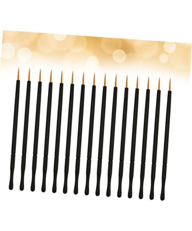 Mipcase 150 Pcs Tools Wand Applicator Eyeliner Liquid Eyeliner Brush Makeup Soft Head 10X0.5cmx3pcs Orangex3pcs - Buy Online on GoSupps.com