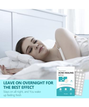 Acne Pimple Patches 180 Patches - Invisible Hydrocolloid Zit Patch for Face (5 Packs) | 2 Sizes Included - Buy Online on GoSupps.com