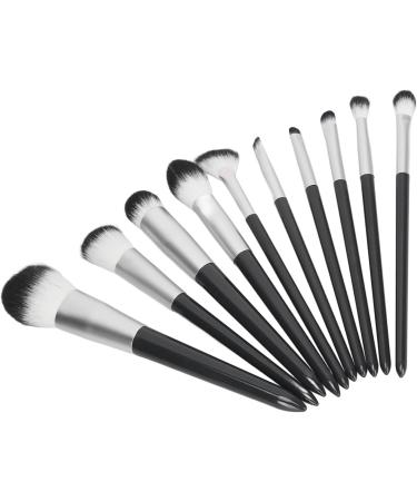 Cosmetic Brush Makeup Brush Set High Density Soft Bristles 10 Pieces for Daily Use for Travel - Buy Online on GoSupps.com