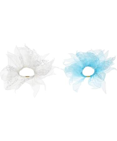 Zac's Alter Ego Set of 4 Double Layer Windmill Scrunchies With Stars - Buy Online on GoSupps.com