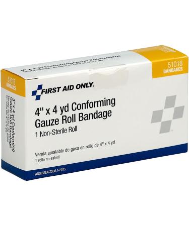 Buy PhysiciansCare 51018 First Aid Conforming Gauze Bandage - 4-Inch Wide | Fast International Shipping - Buy Online on GoSupps.com