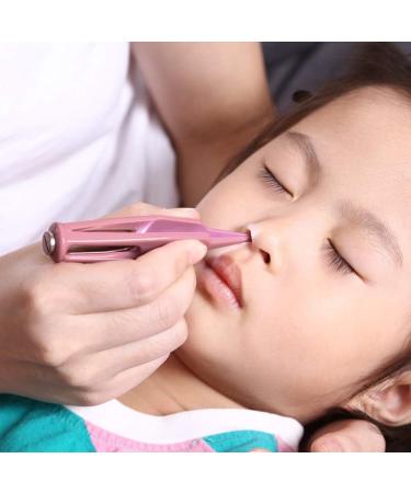 LED Light Ear Navel Nose Cleaning Clip Tweezers Nose Cleaner Remover Nose Ear Care Tool Safe For Baby Adults - Buy Online on GoSupps.com