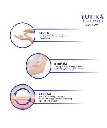 Yutika Sunscreen Lotion SPF 30 PA+++ | UVA & UVB Protection for Men & Women | Plum & Grapefruit | 10.14 Fl Oz - Shop Now - Buy Online on GoSupps.com