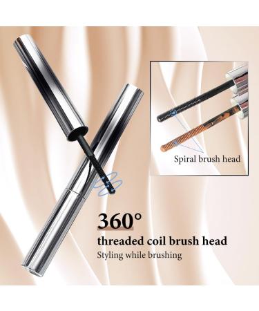 Mascara tendu des Cils 2025 Nouveau Mascara Lavable pour Un Impact de Cils Constructeur Lift 36H Durable sans agglom ration et Pas de maculage et Pas d' clat pour Les Femmes Les Noir 10 g (Pack of 1) - Buy Online on GoSupps.com