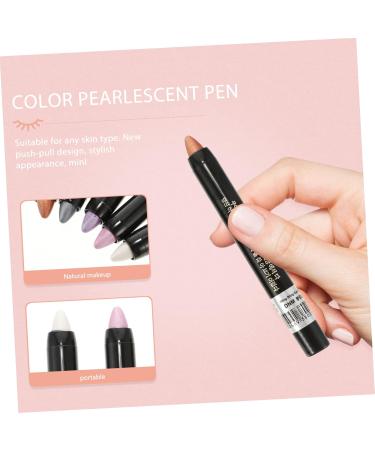 5pcs Pearlescent Eyeshadow Pencil Waterproof Suit Makeup Pen Useful Eye Shadow Pen Makeup Tools Girl - Buy Online on GoSupps.com