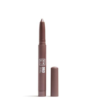 3ina makeup - The 24H Eye Stick 963 - Taupe eyeshadow with creamy texture - eyeshadow pen waterproof 24h - eyeshadow with matte shimmer & mettalic finish - vegan - cruelty free taupe 1 piece (1 Pack)