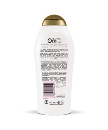 OGX Marula Oil Body Wash - 19.5 Fl Oz | Moisturizing Formula for Dry, Oily, Normal & Combination Skin | Silicone-Free - Buy Online on GoSupps.com