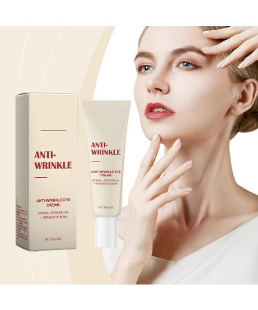 Wrinkle Reducing Eye Cream Eye Cream AntiAging Dark Circles and Wrinkles Firming Hydration for and All Skin Types Reduces Eye Bags Soothing 24 Hour Moisture Makeup Base Cream 30 g