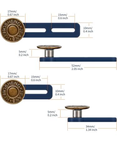 10PCS Button Extender for Trousers - Waist Extenders for Men and Women - Buy Online on GoSupps.com
