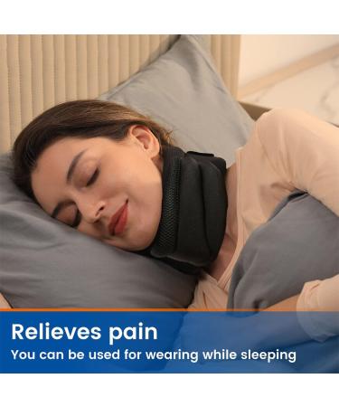 Collarage Adjustable 3-Layer Neck Support Collar | Pain Relief & Breathable Sponge | Unisex Blue - Buy Online on GoSupps.com