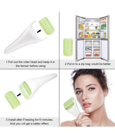 BFASU Ice Roller for Face & Eye Puffiness Relief | Facial Massager for Migraine & Headaches | Anti Wrinkle Skin Care Product - Buy Online on GoSupps.com