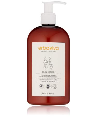 erbaviva Organic Baby Lotion  16 Fl Oz