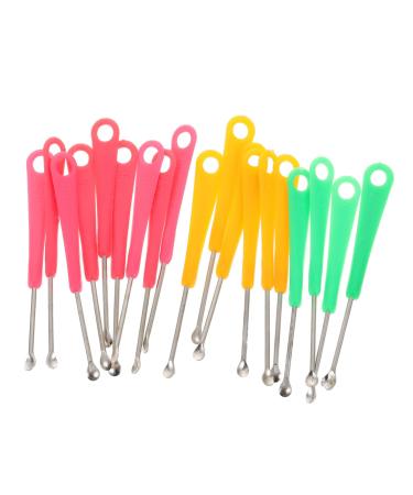 Ipetboom 200pcs Ergonomic Ear Cleaning Tools Sturdy Earwax Removal Kit Safe for Daily Use
