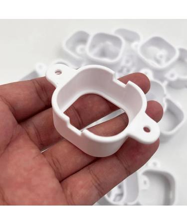  SHYYOULQE Pack of 10 outdoor lighting clips for all weather conditions robust construction for secure attachment rainproof mounting clip - Buy Online on GoSupps.com