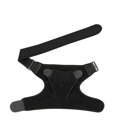 Recovery Shoulder Brace for Men & Women | Adjustable Support with Ice Bag Pocket for Injuries & Arthritis - Fits Left & Right Arm - Black - Buy Online on GoSupps.com