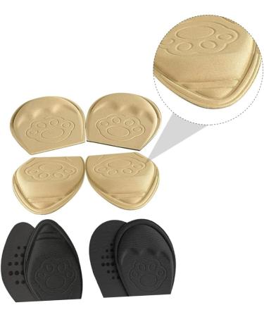 FOMIYES Forefoot Half Size Insoles - 8 Pairs Cushion Pads for Black Heels & Plantar Support - Sticky Foam Shoe Inserts for Comfort - Buy Online on GoSupps.com