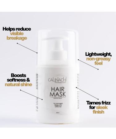 Calinachi Cosmetics CALINACHI Protein mask against hair loss dry to normal and normal 300 ml - Buy Online on GoSupps.com