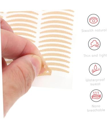 Housoutil 3 Sets Double Eyelid Sticker Eyelid Shadow Sticker Hooded Eyelid Tape Eye Lift Tape Goon Tape Eyelid Strips Eye Makeup Tool Instant Eye Lift Strips K Tape Supplies Breathable Fiber 8.2X7.5X0.1CM - Buy Online on GoSupps.com