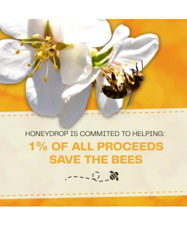 Honeydrop Manuka Honey Lip Balm with Peppermint and Eucalyptus - Natural Hydrating Treatment for Chapped Lips (3 Pack) - Buy Online on GoSupps.com