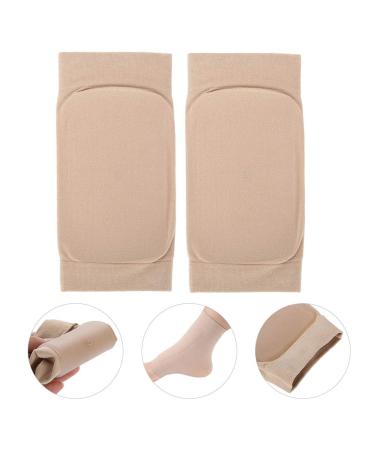 Soft Elastic Ankle Sleeve for Cracked Heels | Silicone Cushion Pad for Ice Skating | Breathable Foot Support - Buy Online on GoSupps.com