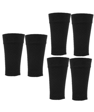 Hemoton 3 Pairs ankle sleeve Ankle brace calf sleeves for men ankle support socks shin splints relief foot sleeves winter ankle warmer Guard brace cold cotton running safety mask child
