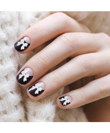 Beavorty 1 Box Nail Art Accessories nail art charms flat back pearl charms sequin patches nail art pearls u as acrilicas nail charms nail art decor nail beads Assorted bow tie gem decorate - Buy Online on GoSupps.com