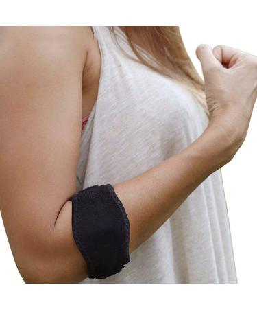Tennis Elbow Brace for Men & Women - Tendonitis Support Strap for Lateral Epicondylitis & Golfer's Elbow - Adjustable Compression Band (1 pcs - Buy Online on GoSupps.com