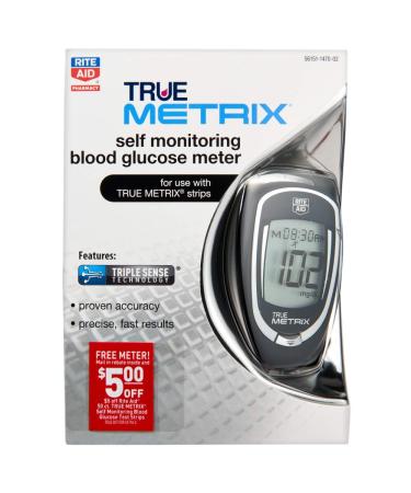 Rite Aid True Metrix Self Monitoring Blood Glucose Meter