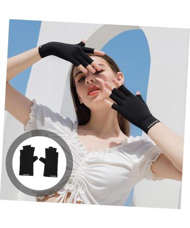 minkissy 4 Pairs Nail Protection Gloves Miss Protector Manicure Nylon - Buy Online on GoSupps.com